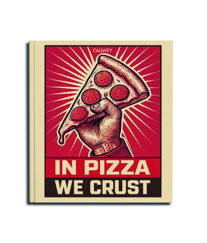 Buch Cover In Pizza We Crust