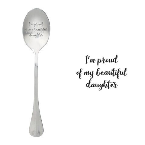 One Message Spoon - Löffel mit Text