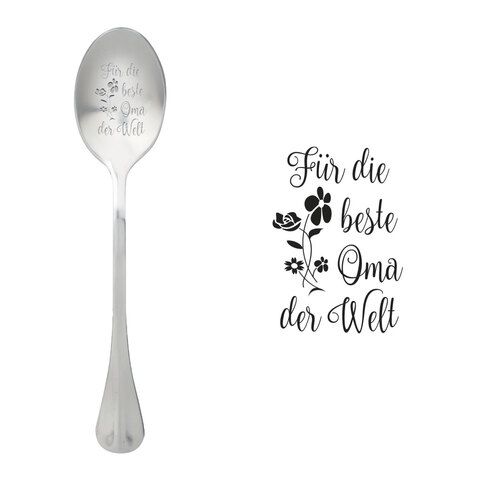 One Message Spoon - Löffel mit Text
