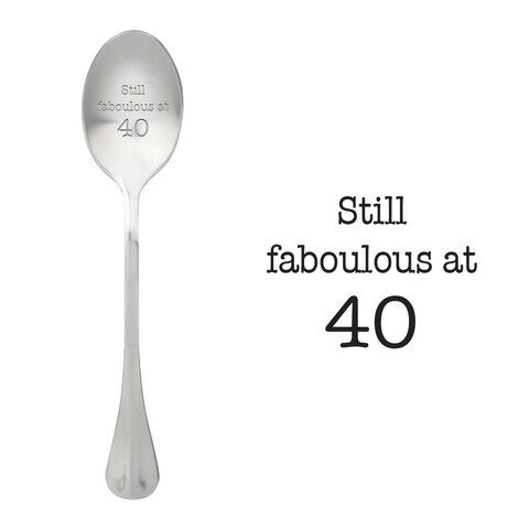 One Message Spoon - Löffel mit Text