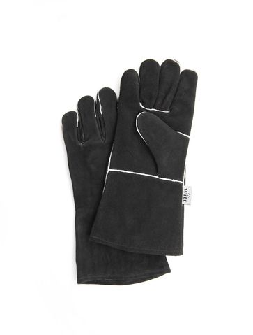 Ofenhandschuhe schwarz/grau