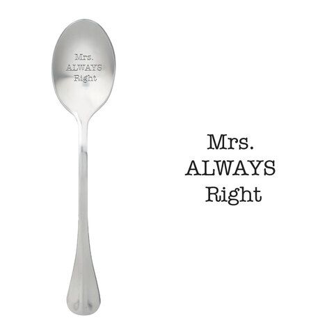 One Message Spoon - Löffel mit Text
